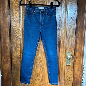 Everlane high rise skinny ankle jeans